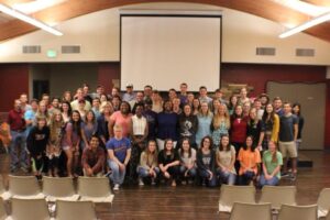 Students at Troy University's BCM