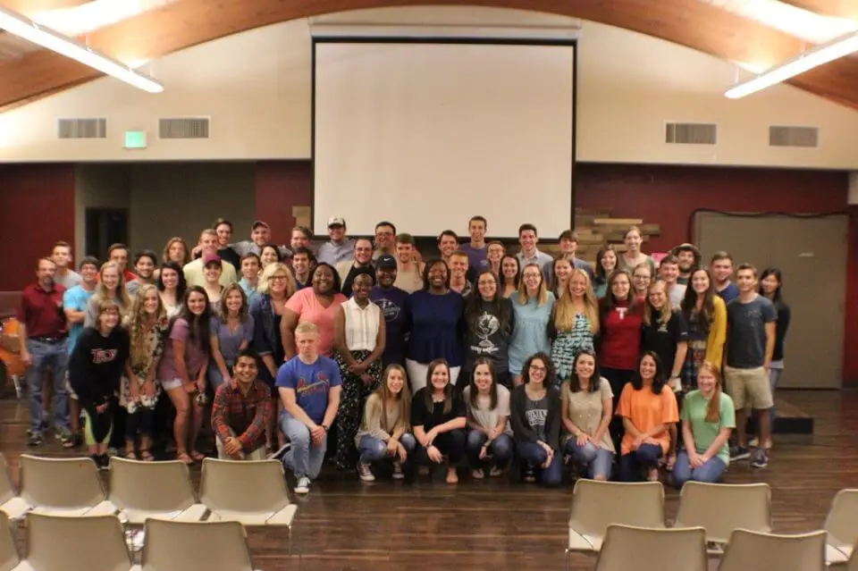 Students at Troy University's BCM
